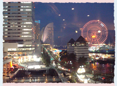 みなとみらいの夜景