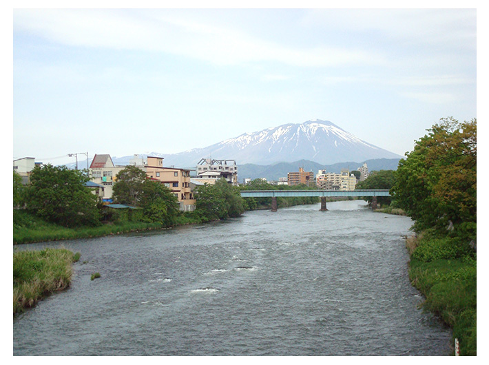 旭橋から見た風景