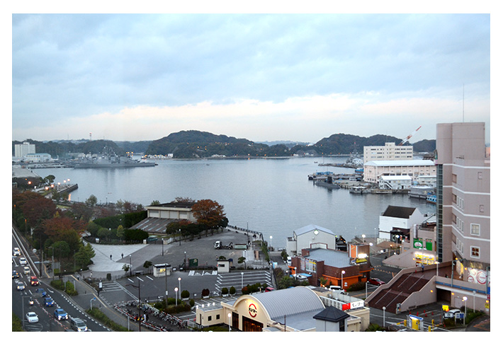 横須賀の町並み