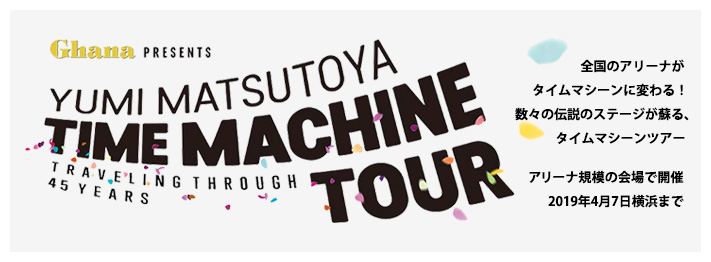 TIME MACHINE TOUR Traveling through 45years