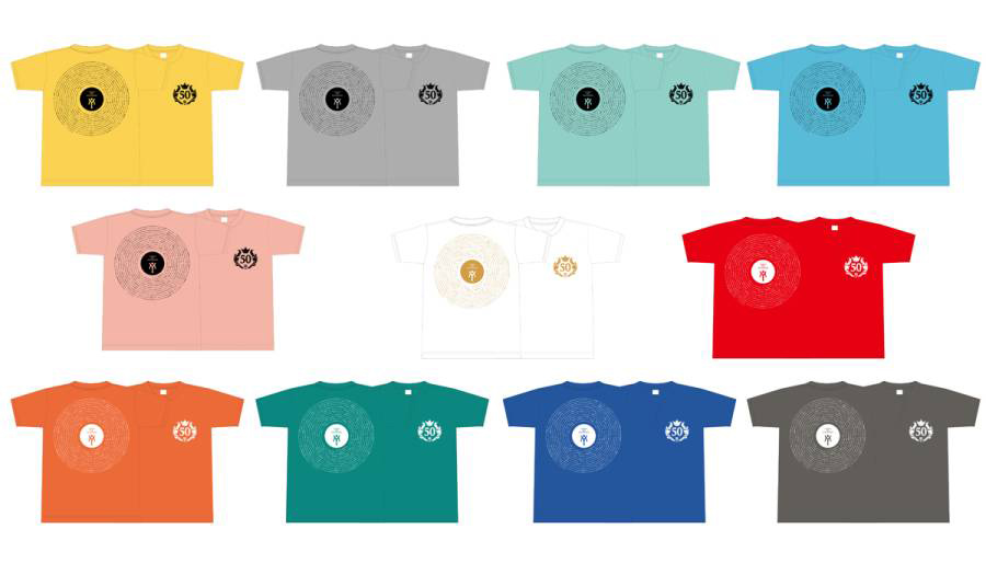 ユーミン50周年記念オリジナルTシャツ