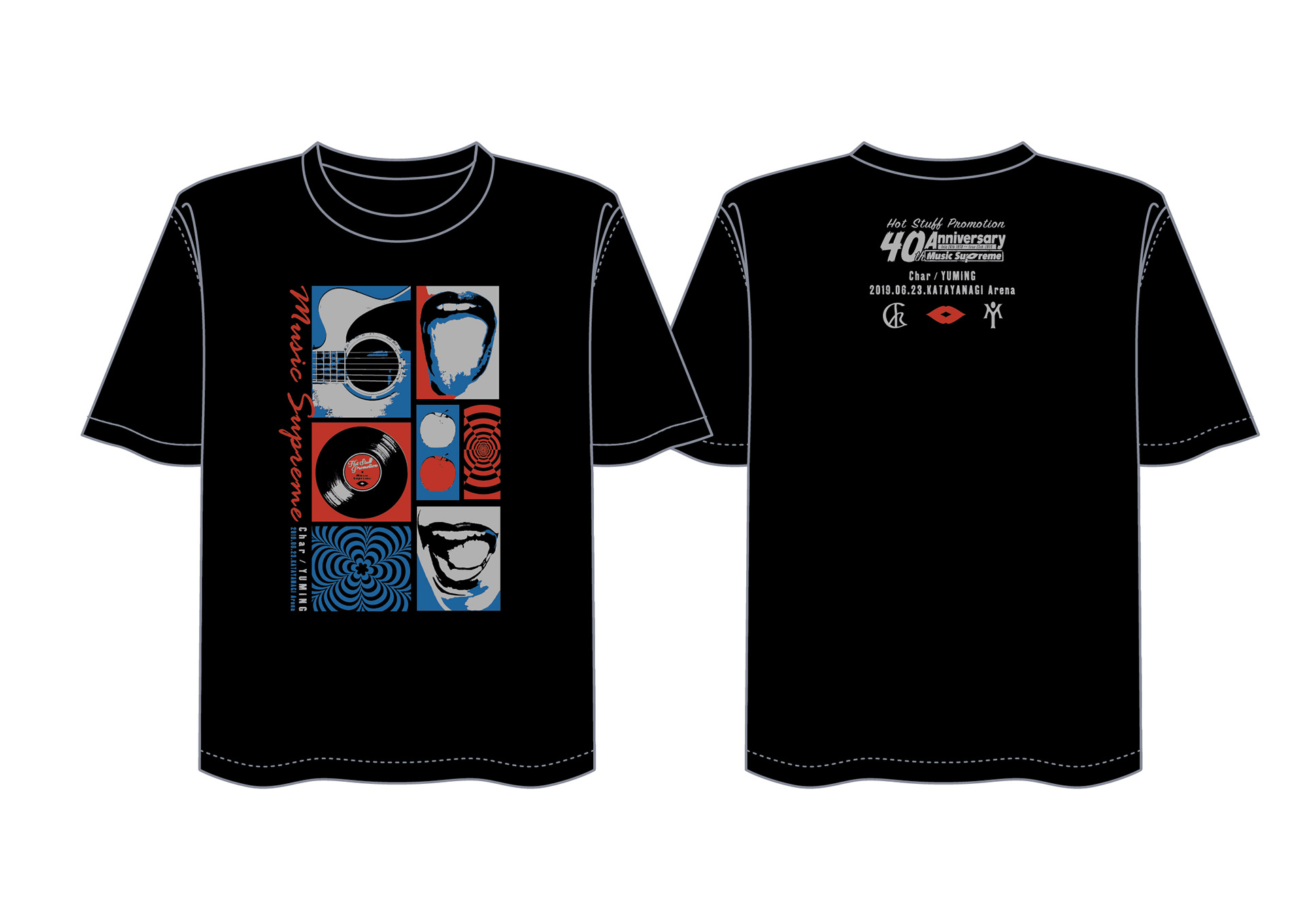 Music Supreme ユーミン×Charの初対バン オフィシャルグッズ | ホットスタッフ・プロモーション設立40周年記念イベント