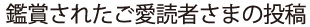 鑑賞されたご愛読者さまの投稿