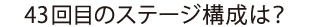 43回目のステージ構成は