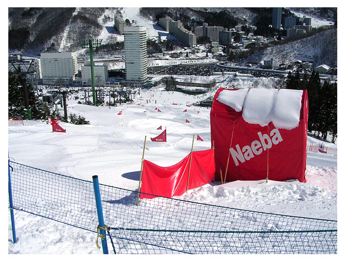 雪上コース