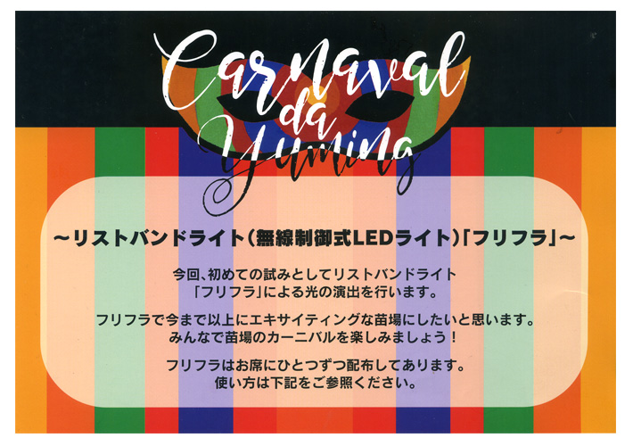フリフラのチラシ
