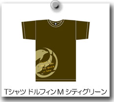Tシャツ ドルフィン M シティグリーン